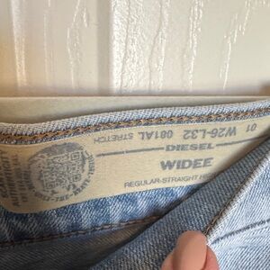 Diesel Widee Light Denim Women's Jeans